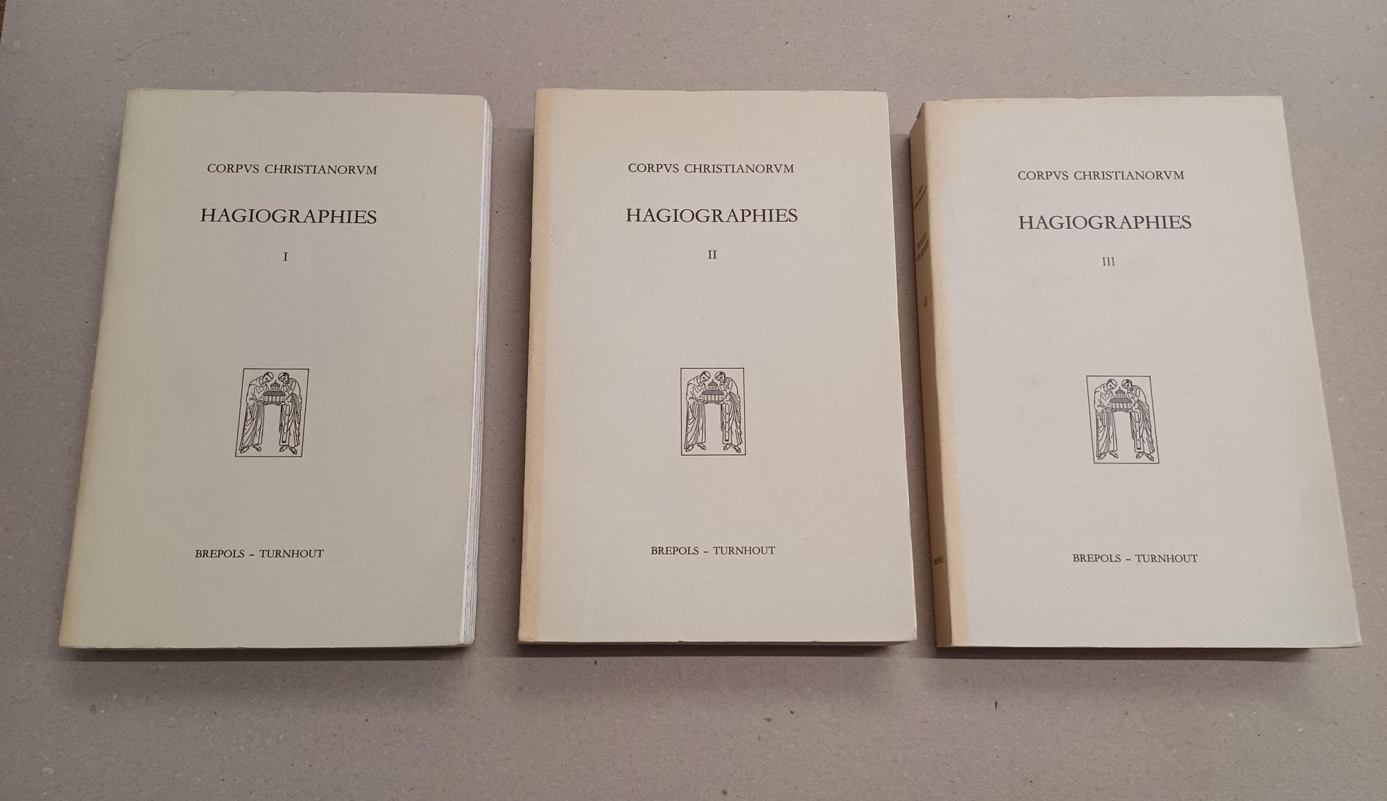 Philippart, G. (dir.) - Corpus Christianorum. Hagiographies - Volume I-III