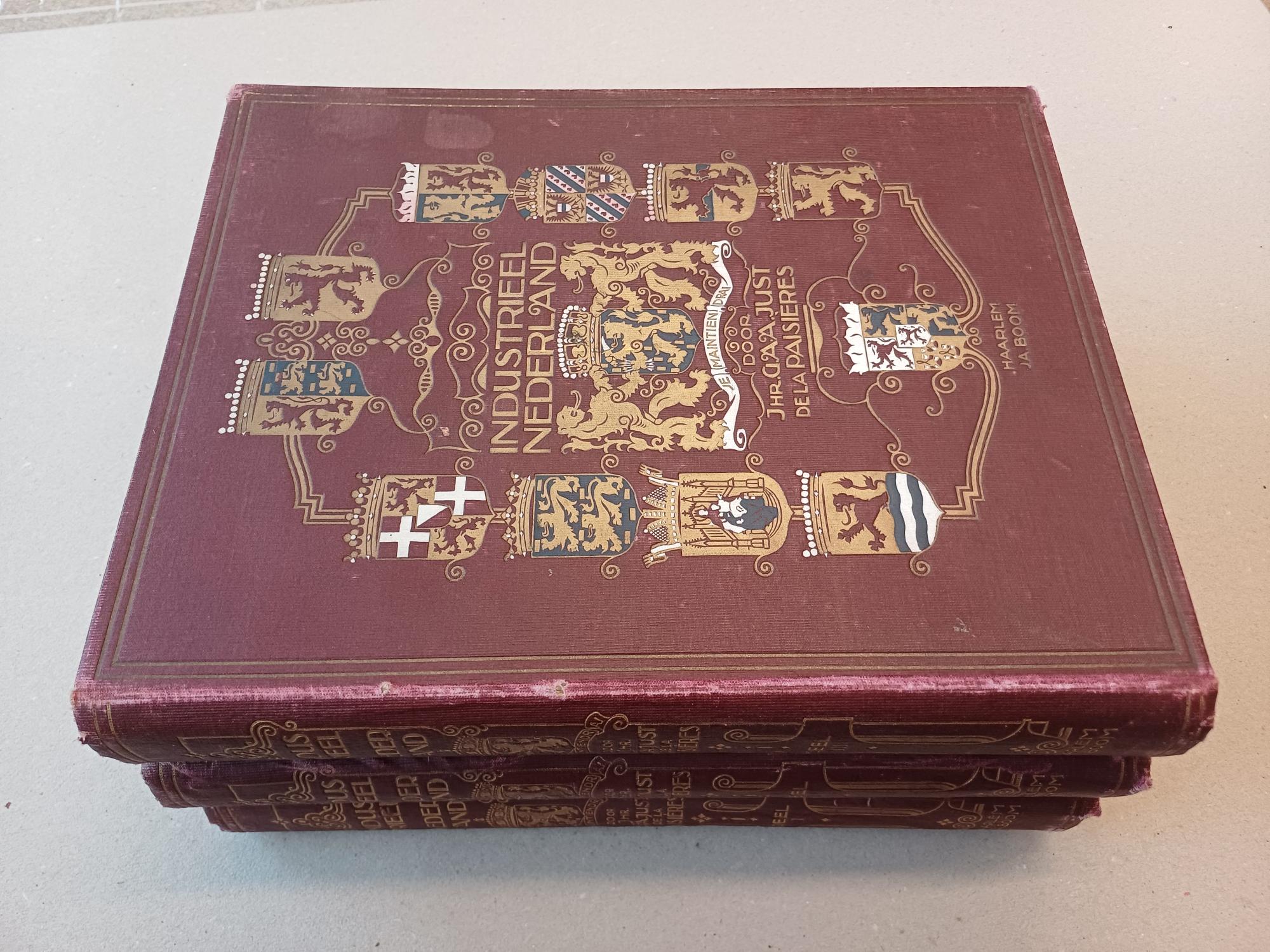 Just de la Paisieres, G.A. - Industrieel Nederland - 3 volumes (complete)