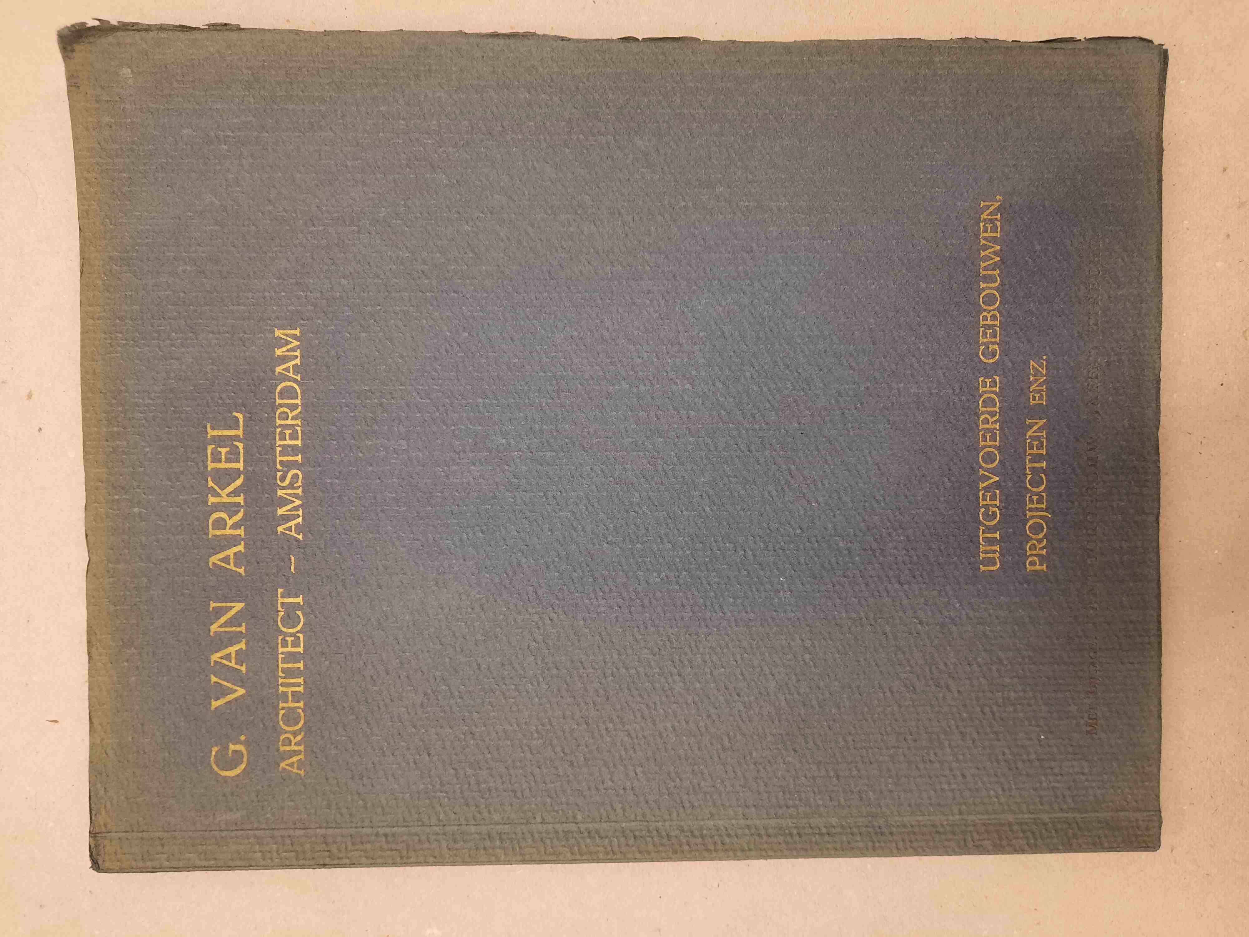 G. van Arkel - G. van Arkel. Architect Amsterdam. Uitgevoerde gebouwen. Projecten enz. Bibliotheek voor de moderne Hollandse architectuur. Derde deel. Aflevering no. 2. Met bijlage: Nederlandsche bouwwerken van onzen tijd. 1917 aflevering No. 1. Gebouw Jaffa Utrecht, architect M.J. Rietbergen