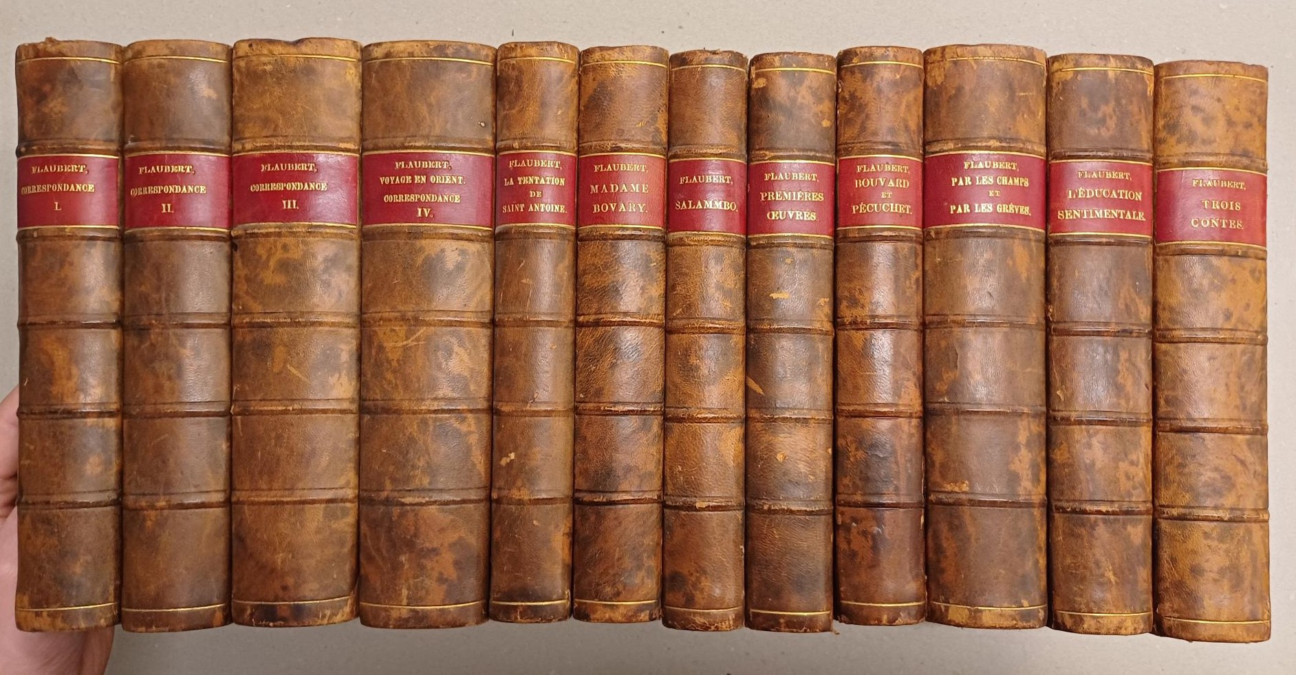 Gustave Flaubert - Oeuvres compltes illustres. Edition du centenaire.