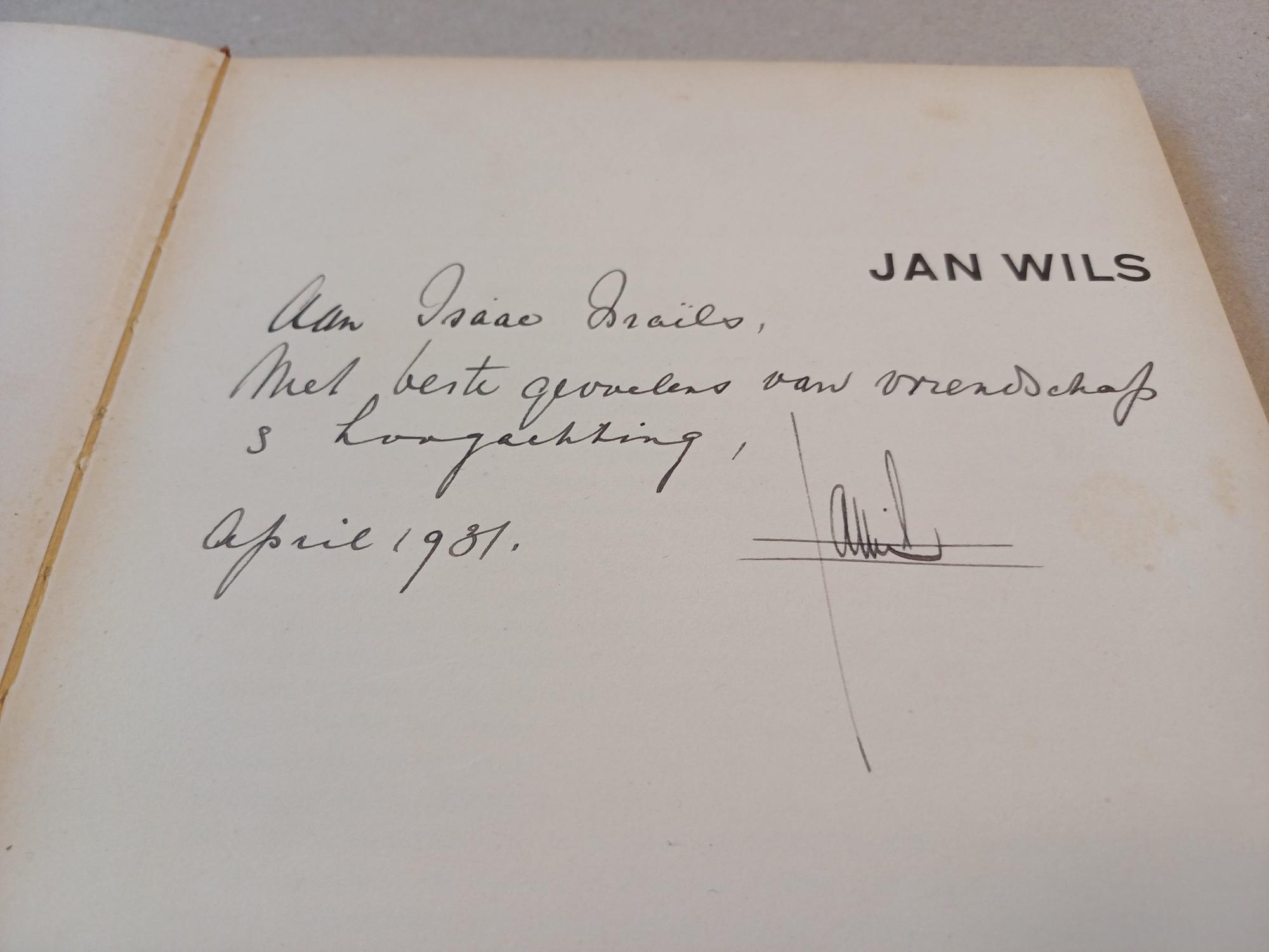 Wils, Jan - Jan Wils SIGNED