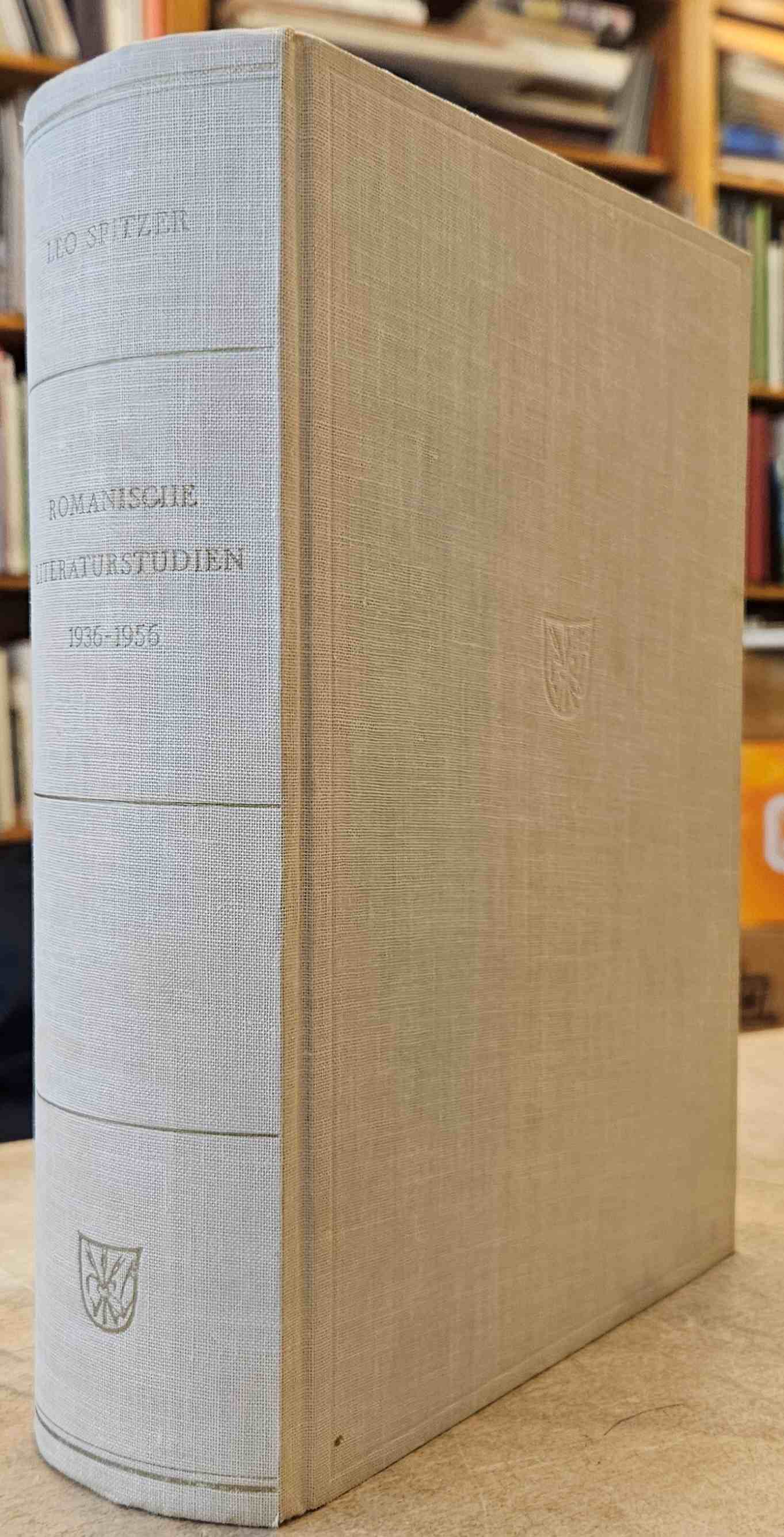 Spitzer, Leo - Romanische literaturstudien 1936-1956.