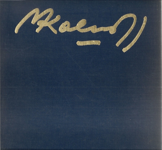 Kolthoff, Mark - Uitert, E.v. & J. de Boer. - De kunst van Mark Kolthoff. Van realisme tot abstractie. Aspecten van het Nederlandse kunstleven in de periode 1930-1980. + Drawing by Kolthoff.