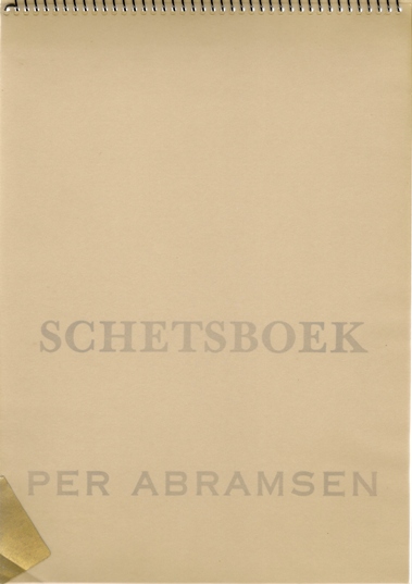 Abramsen, Per - Haare, H. van. - Schetsboek Per Abramsen. SIGNED.