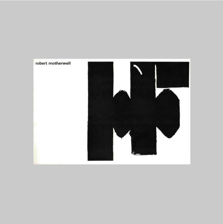 Motherwell, Robert - O'Hara, Frank. - Robert Motherwell