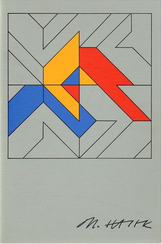 Hajek, Otto Herbert  - Gomringer, Eugen [et al.]. - O.H. Hajek. Farbwege in Moskau. Begegnung mit einer Ausstellung. TWO VOLUMES SIGNED/LUXURY COPY AS NEW.