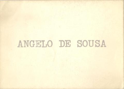 Sousa, Angelo de (1938-2011) - Pernes, Fernando. - Angelo de Sousa.