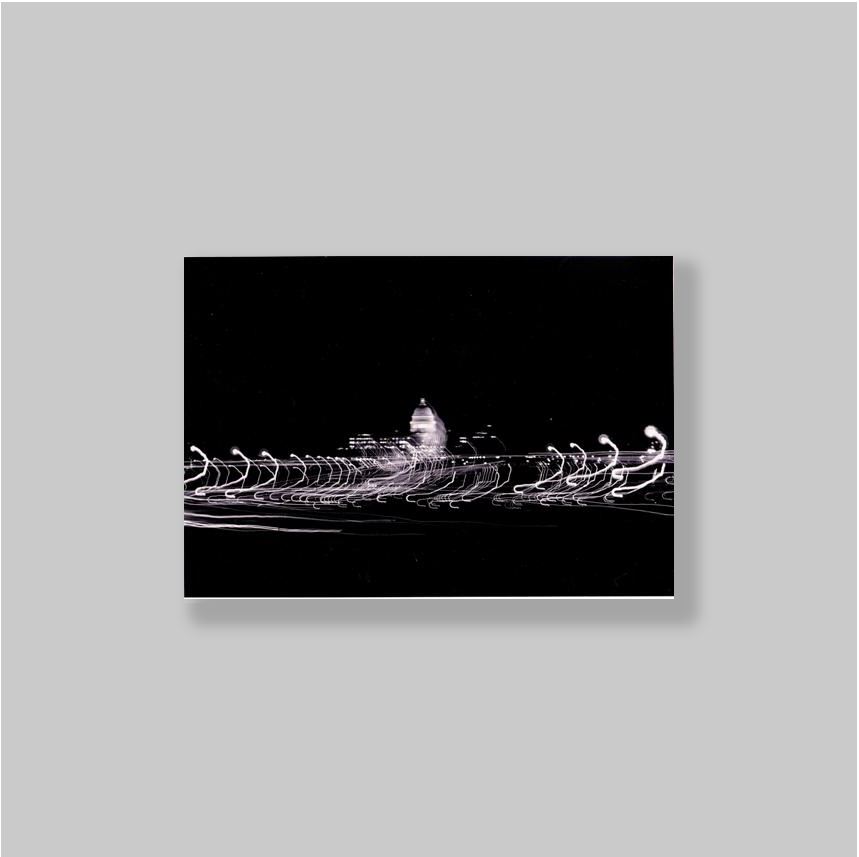 Loberg (Lberg), Morten (Hamar, 1953). - The  Capitol + 2 untitled. THREE PHOTOS.