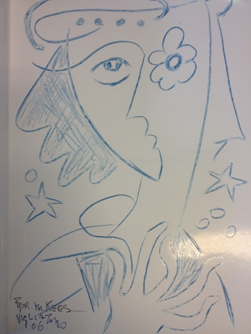 Vigliaturo, Silvio - Berengo, Adriano. - Silvio Vigliaturo: Nuovo Rinascimento del Vetro. SIGNED + DRAWING.