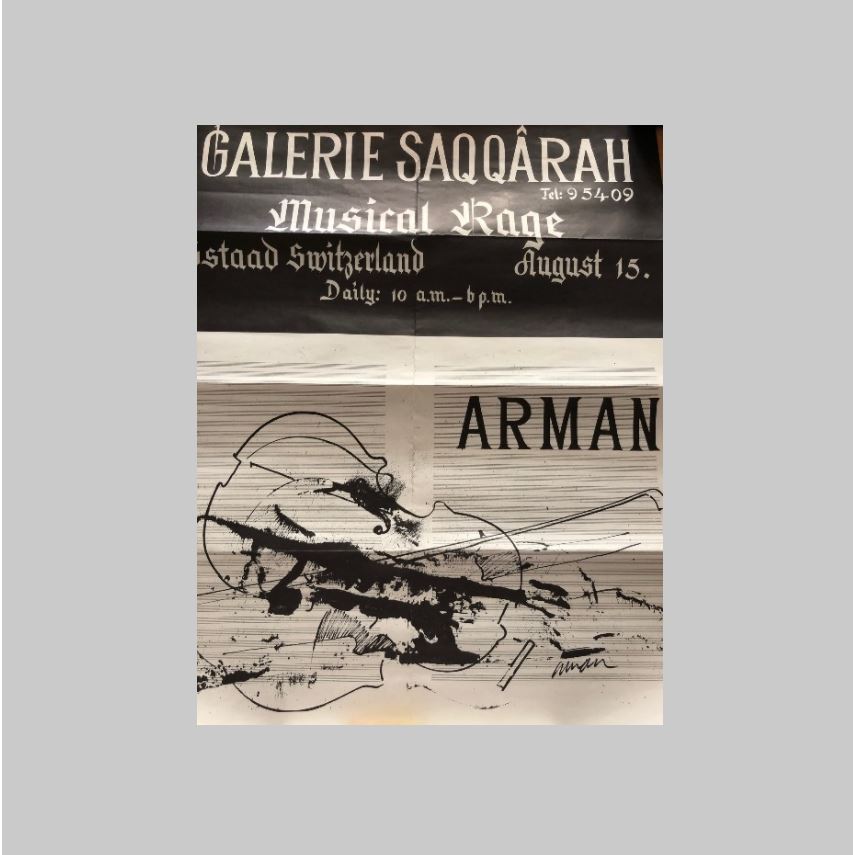 /Arman[d] Pierre Fernandez (1928-2005) - - Musical Rage.