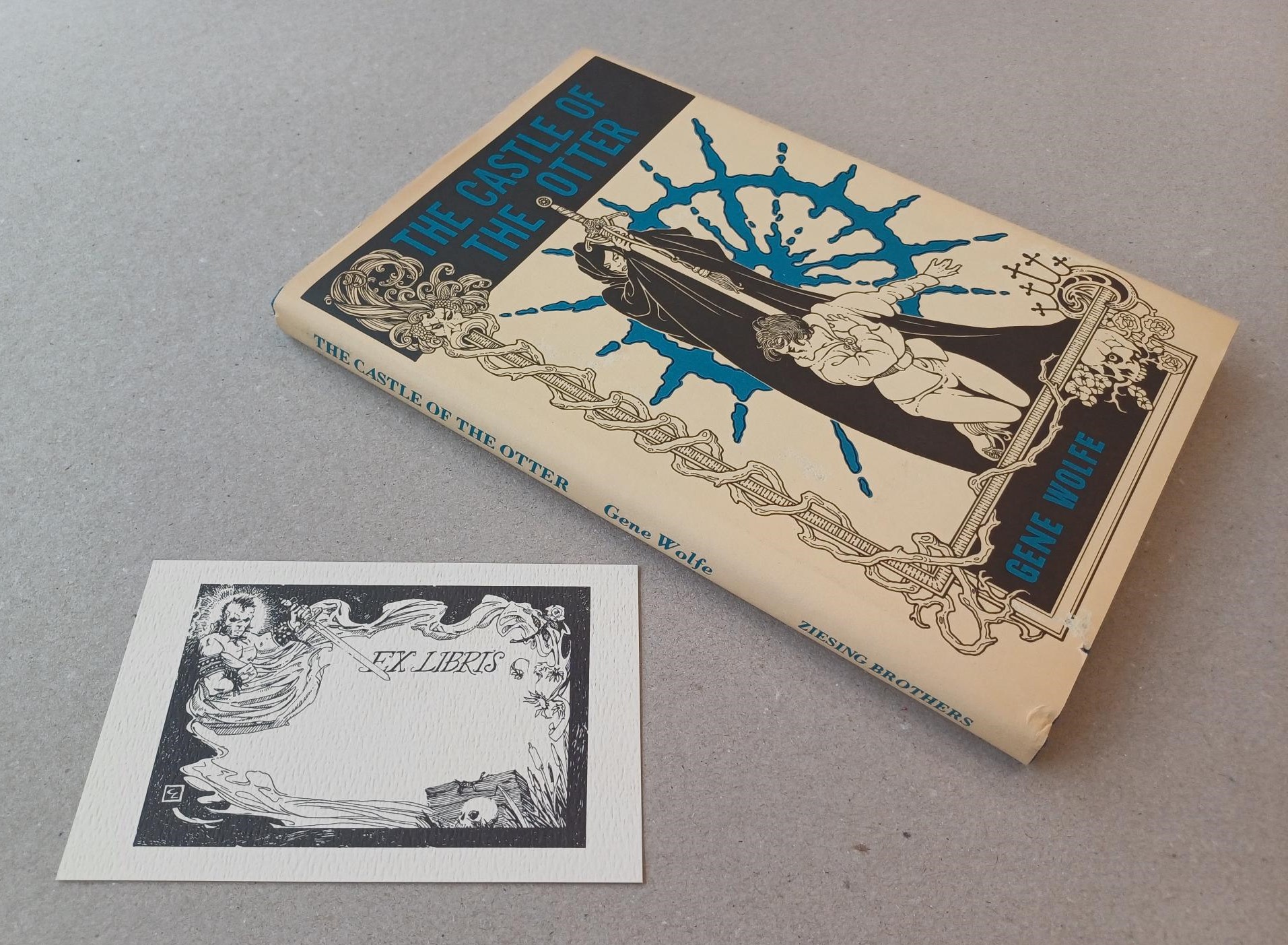 Wolfe, Gene - The Castle of the Otter. A book about the book of the New Sun - First edition + EX LIBRIS