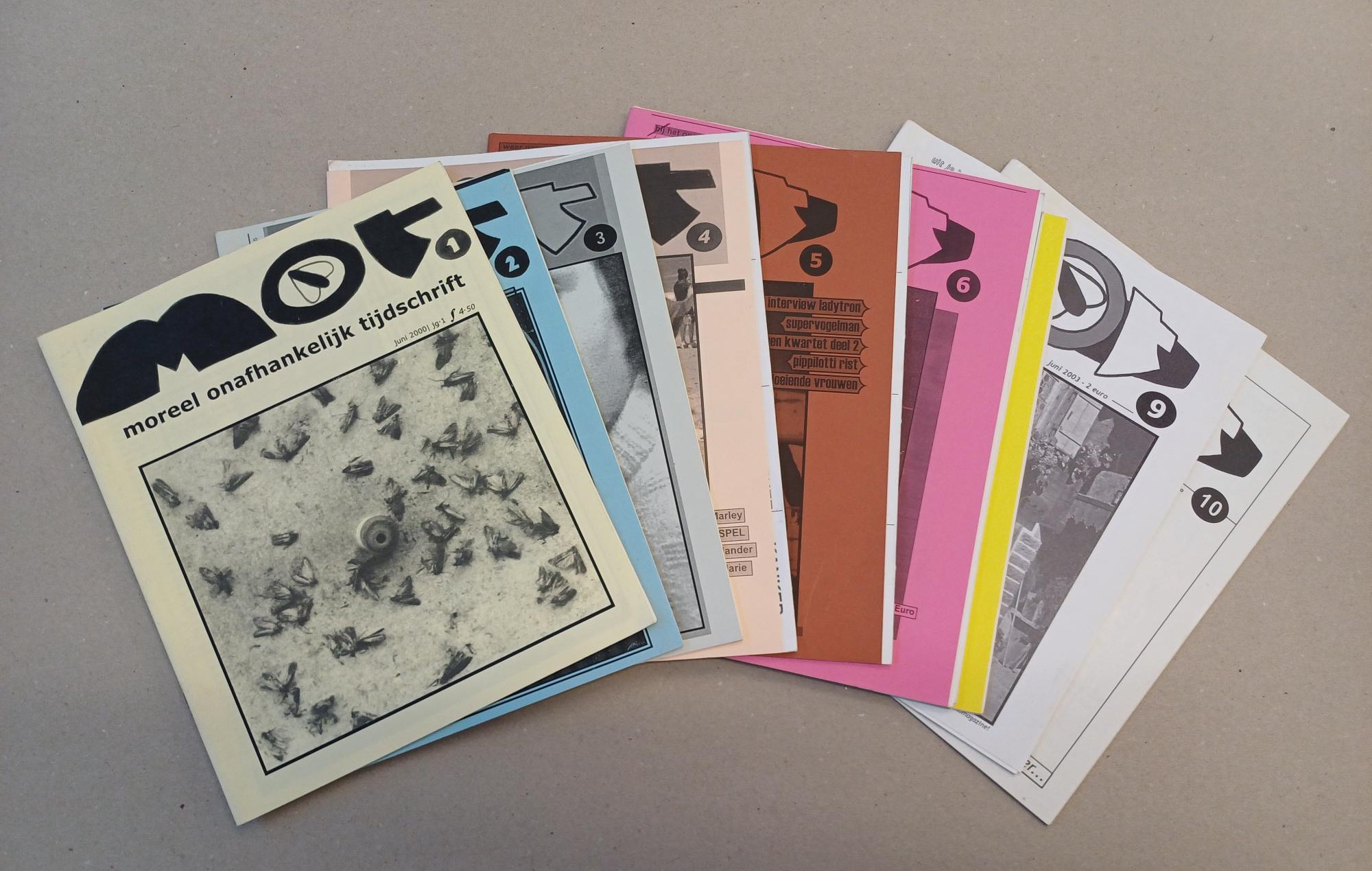 Gerards, Mark e.a. - MOT - Moreel Onafhankelijk Tijdschrift - Nr 1-10 compleet