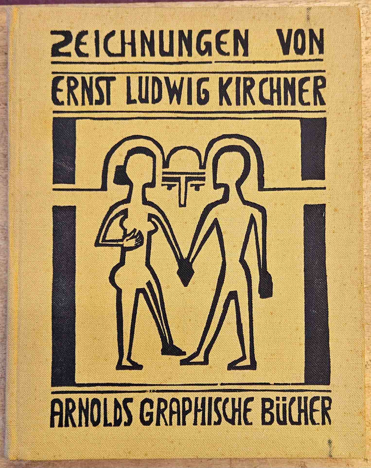 Kirchner, Ernst Ludwig;  Grohmann, W. - Zeichnungen von Ernst Ludwig Kirchner. Arnolds Graphische Bucher  Band 6 (zweite Folge)