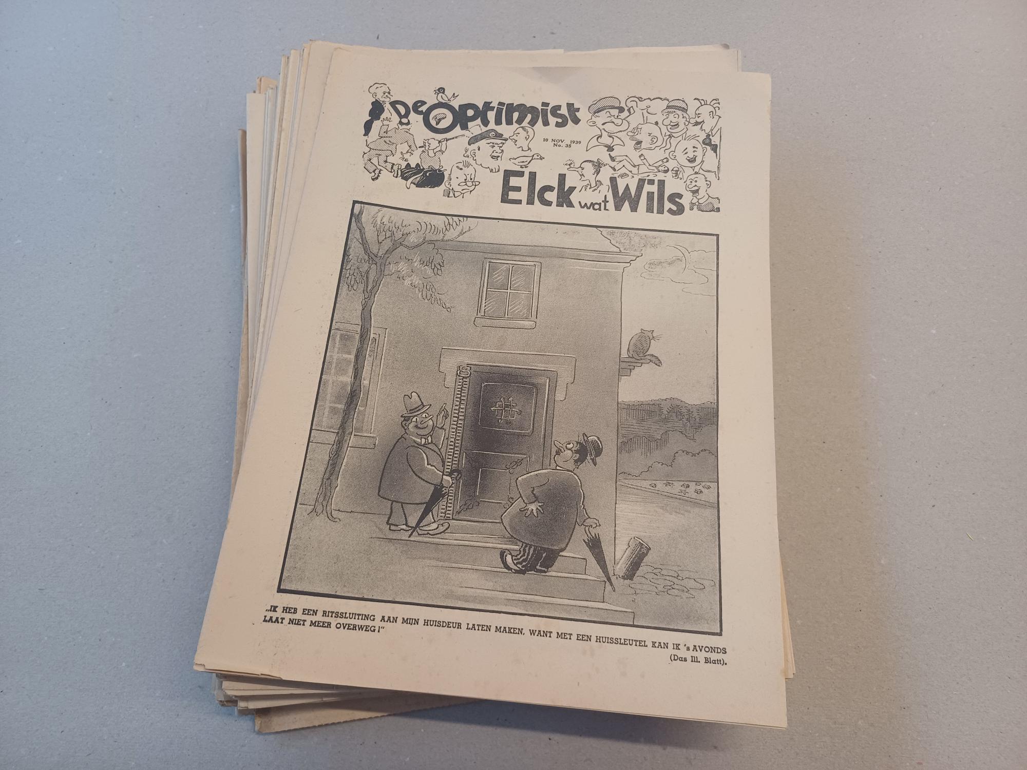  - De Optimist / Elck wat Wils - 51 delen - 1936-1939