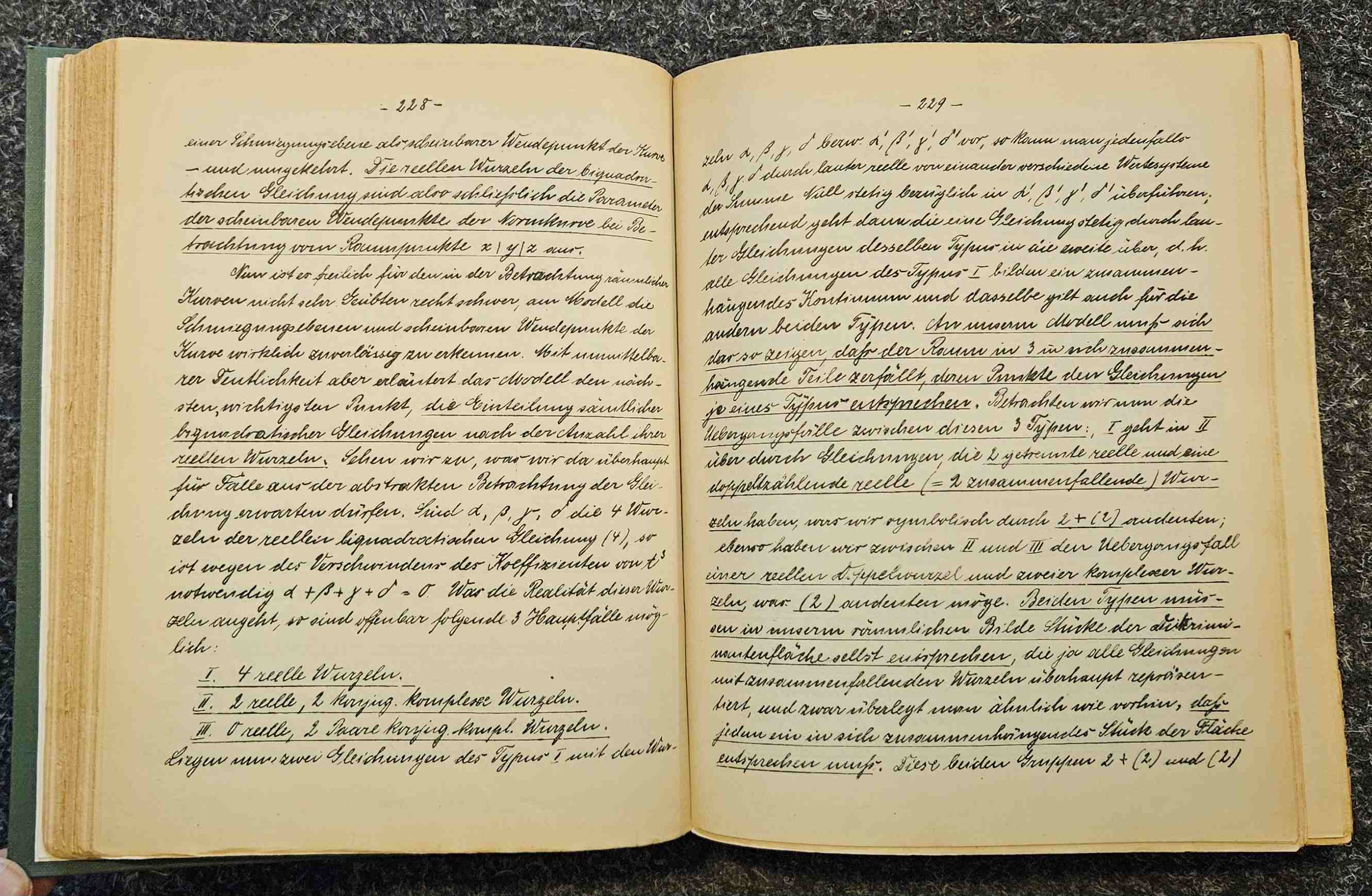Klein, Felix - Elementarmathematik vom hheren Standpunkte aus. Teil I: Arithmetik, Algebara, Analysis. Teil II: Geometrie. Ausgearbeitet von E. Hellinger. Teil I und II (of 3?) ORIG. FACSIMILE