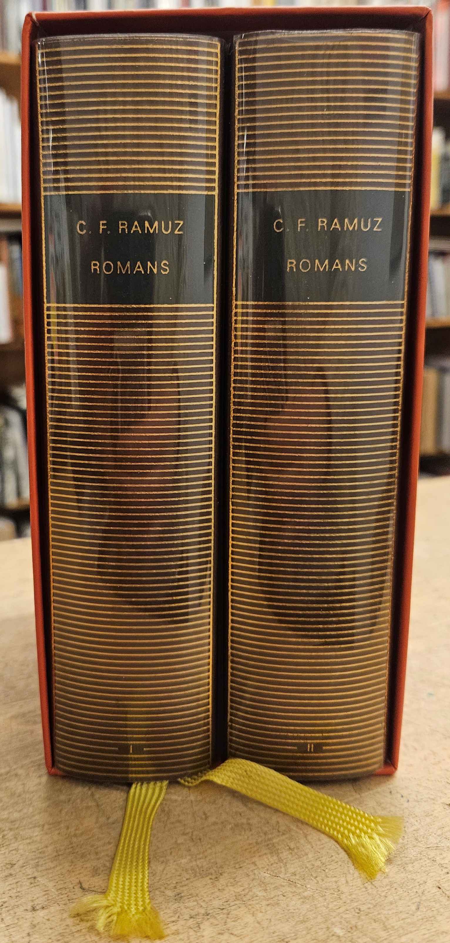 Ramuz, C.F. - Romans. Edition publie sous la direction de B. Jakubec. 2 volumes complete.