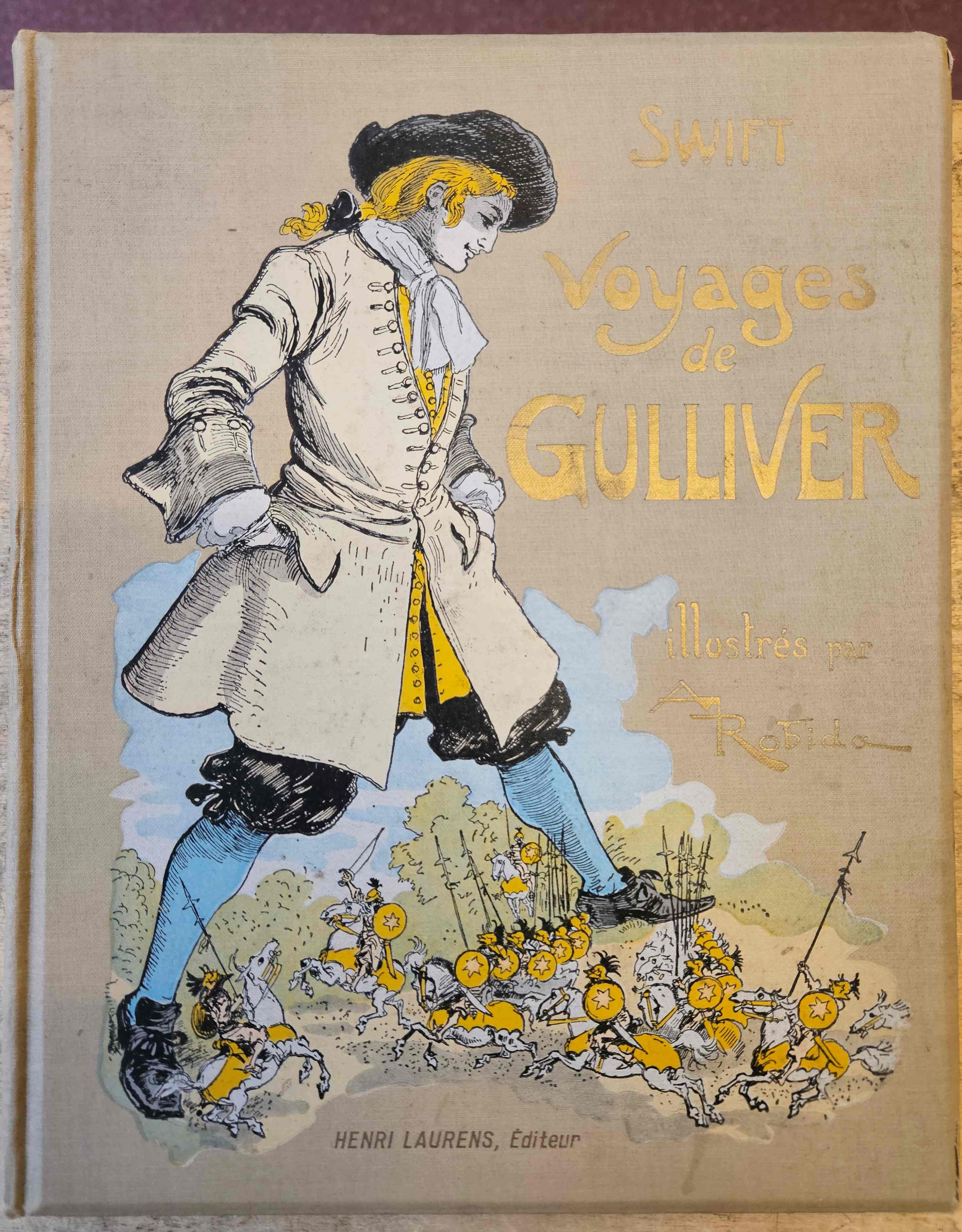 SWIFT, JONATHAN - Les voyages de Gulliver. Illustrs par Albert Robida