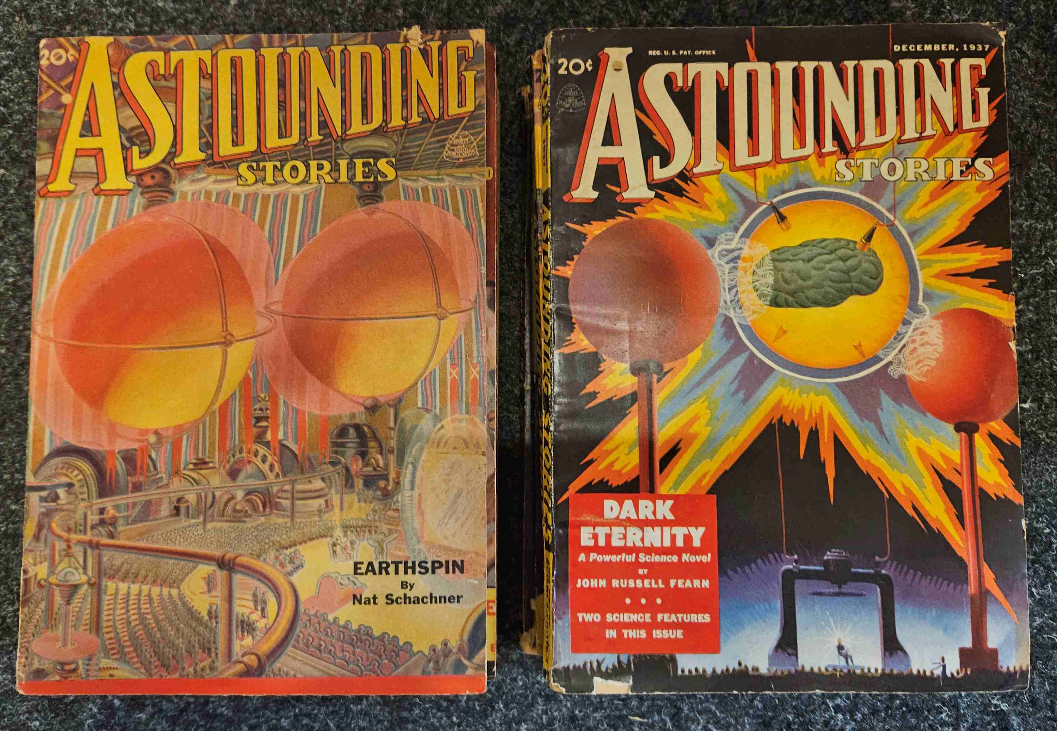 Campbell, John W. [ed.] & many authors - Astounding Stories [12 vol. 1937, complete year]