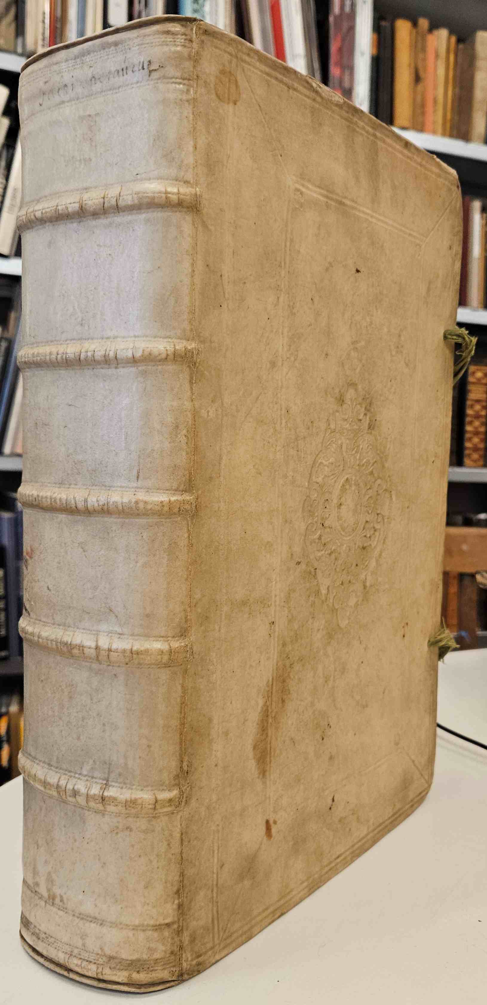 FABER SORANUS, BASILIUS - Thesaurus eruditionis scholastic, sive Supellex instructissima vocum, verborum, ac locutionum ... cum adjuncta in locis plerisque interpretatione Germanica; additis item dictionibus Graecis ...