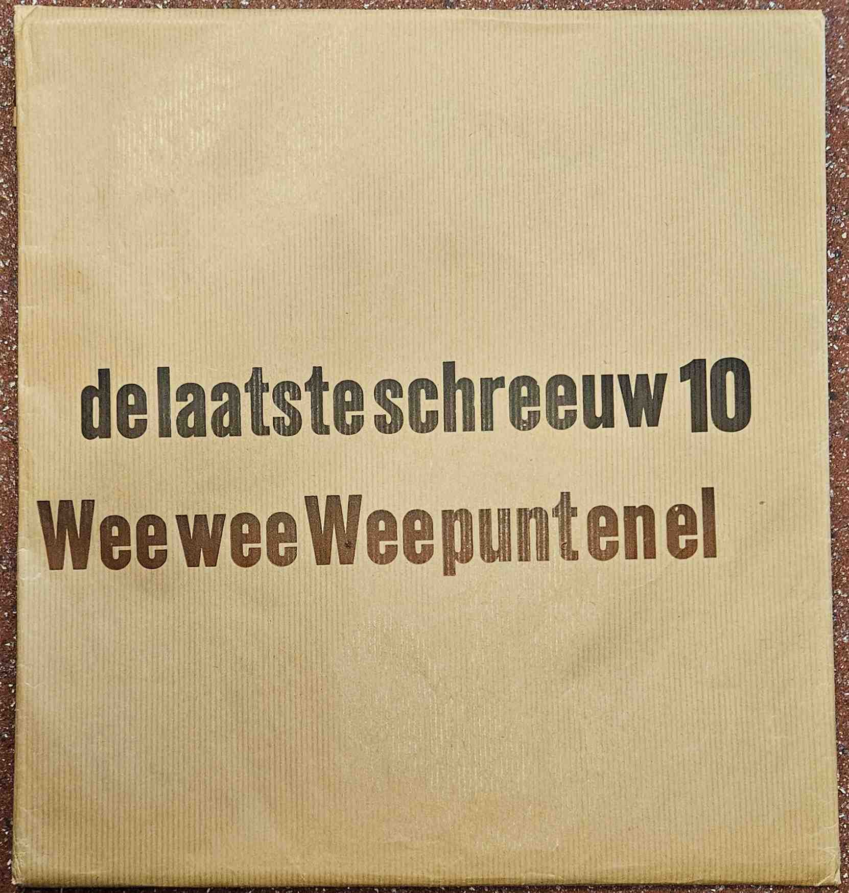 Jong, Frans de - De Laatste Schreeuw 10.