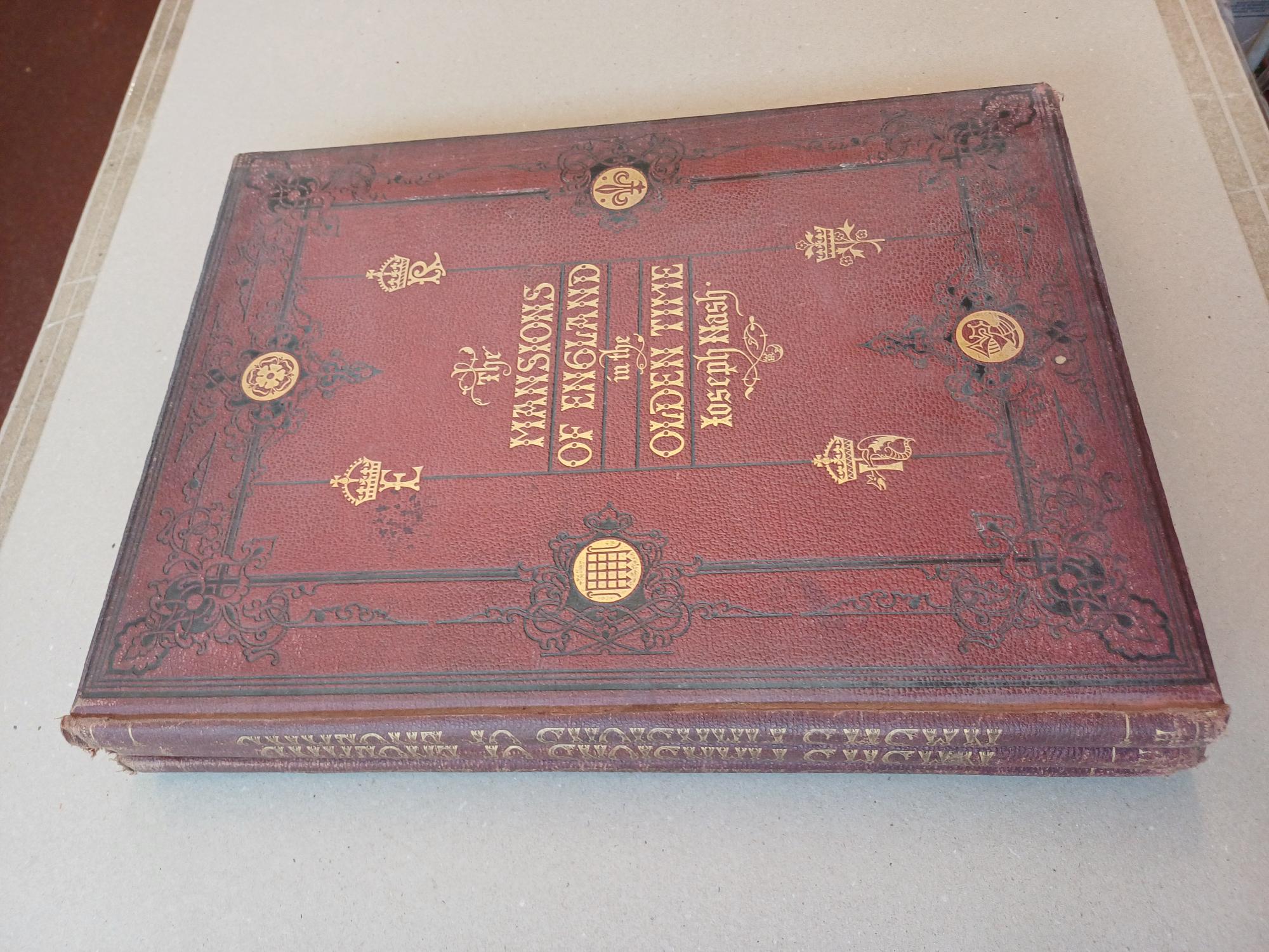 Nash, Joseph;  Corbet Anderson, J. (ed.) - The Mansions of England in the Olden Time - Vol I-III (out of 4)