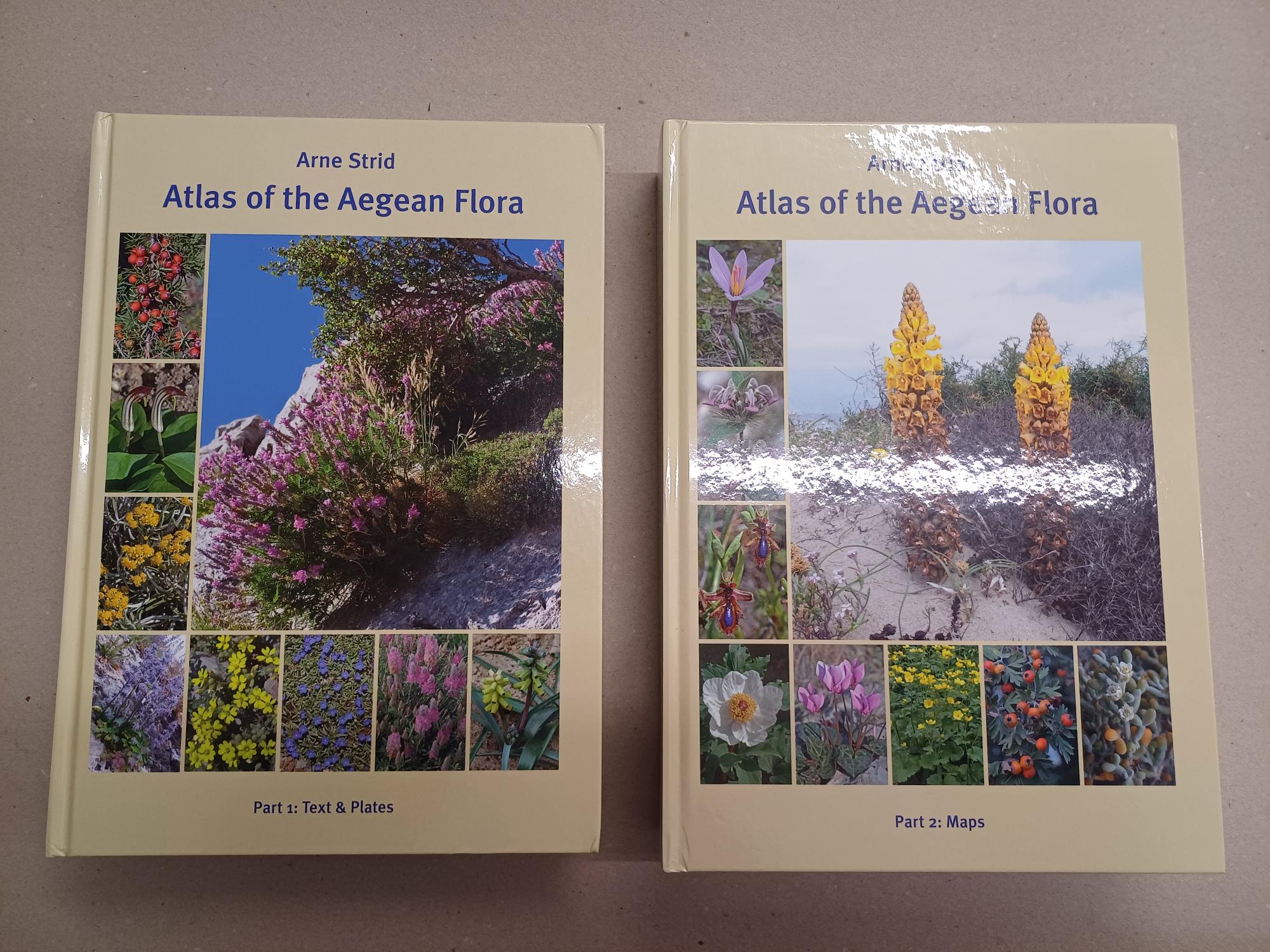 Strid, Arne - Atlas of the Aegean Flora  Part 1 and 2