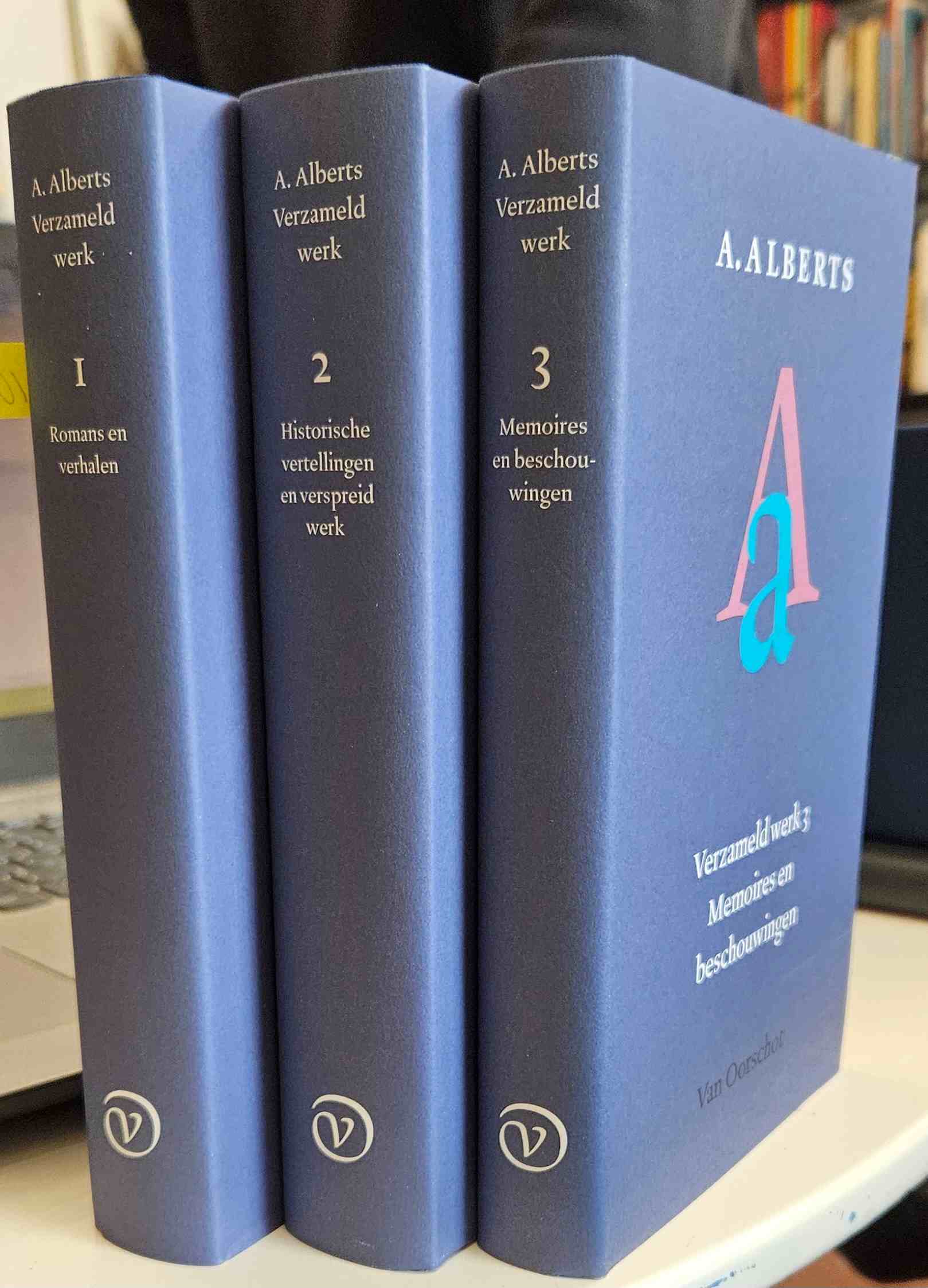 ALBERTS, A. - Verzameld werk. Deel 1-3 COMPLETE SET