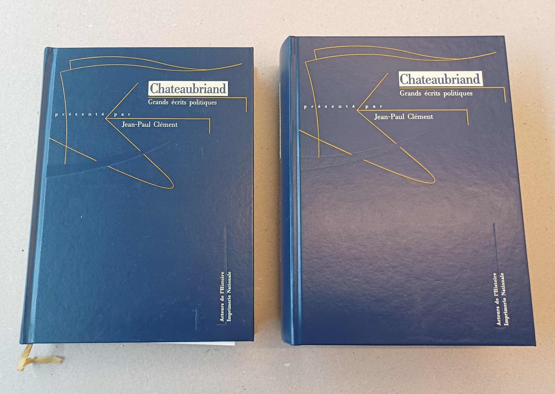Clment, Jean-Paul - Chateaubriand - Grands crits politiques - Volume I & II