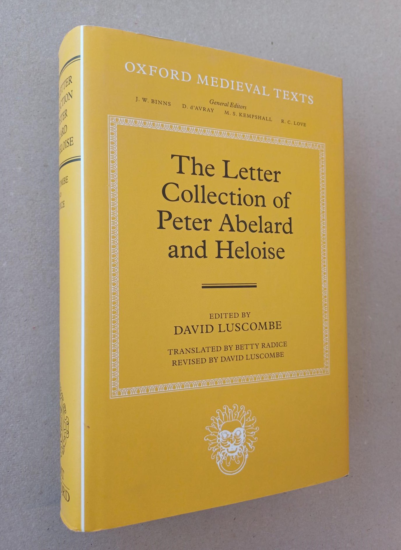 Luscombe, David (ed.);  Radice, Betty (transl.) - The Letter Collection of Peter Abelard and Heloise (Oxford Medieval Texts)