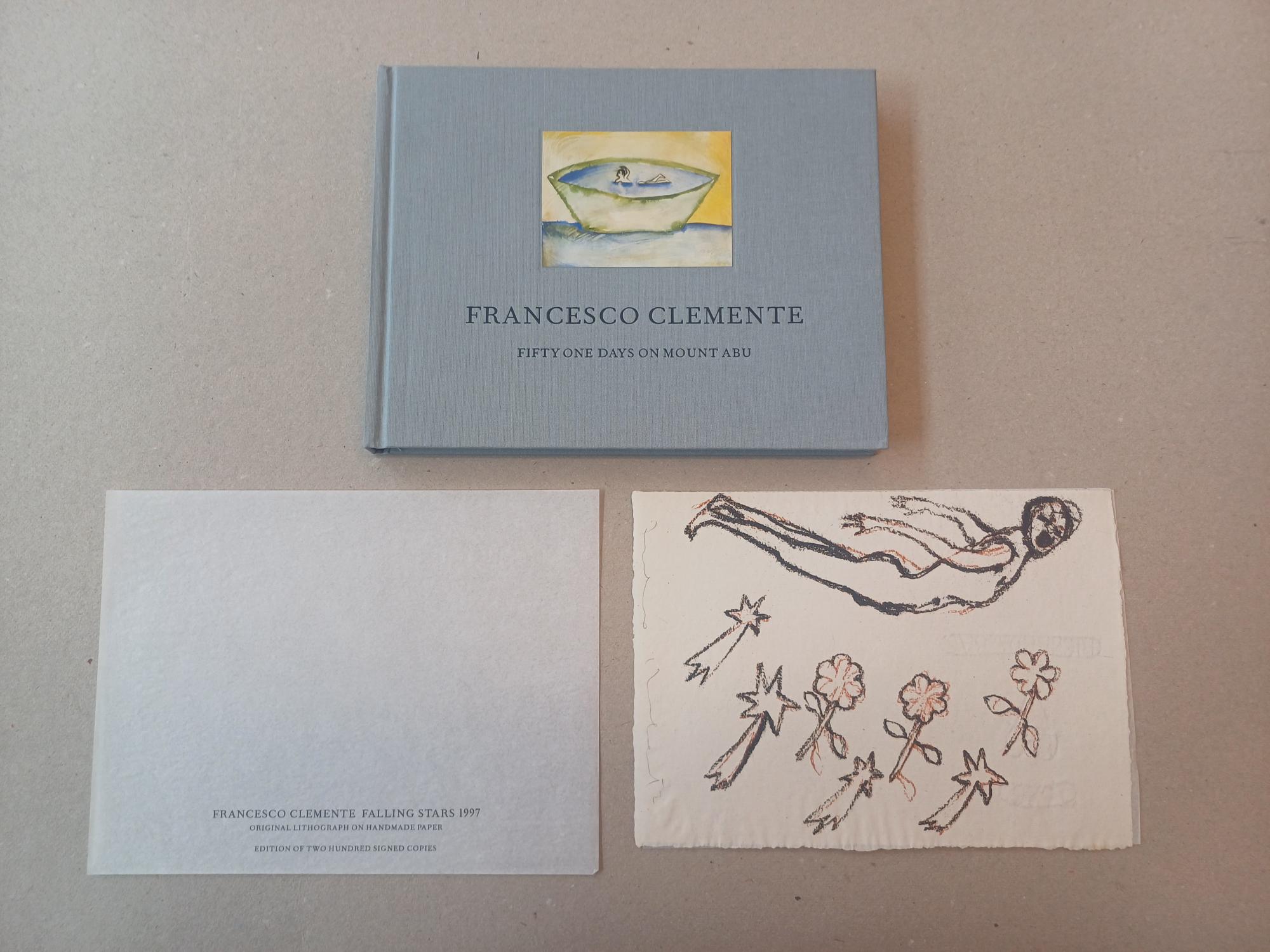 Clemente, Francesco - Fifty One Days on Mount Abu + SIGNED LITHO